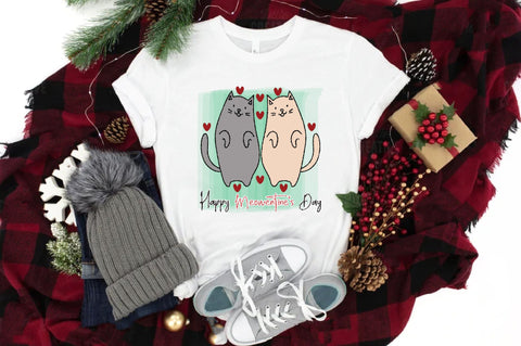 Happy Meowentine's Day Sublimation Sublimation Jagonath Roy 