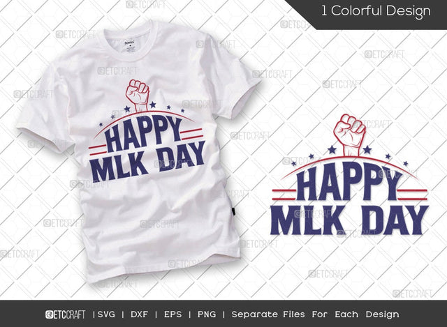 Happy MLK Day SVG Cut File | I Have A Dream | MLK Day Svg | Black Lives Matter | Black History Month Svg | Martin Luther King Quote SVG ETC Craft 