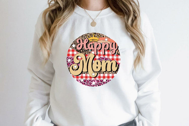 happy mom Sublimation SVGArt 