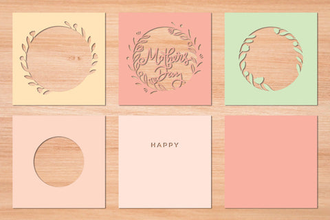 Happy Mothers Day 10 - 3D Layered Paper Cut SVG SVG Slim Studio 