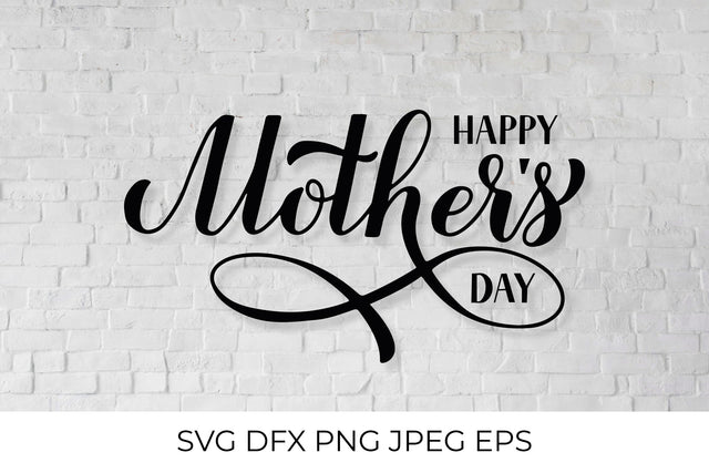 Happy Mothers Day calligraphy hand lettering SVG SVG LaBelezoka 