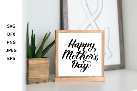 Happy Mother’s Day calligraphy lettering SVG SVG LaBelezoka 