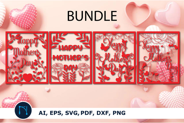 Happy Mother’s Day Card Bundle SVG SVG MD JOYNAL ABDIN 