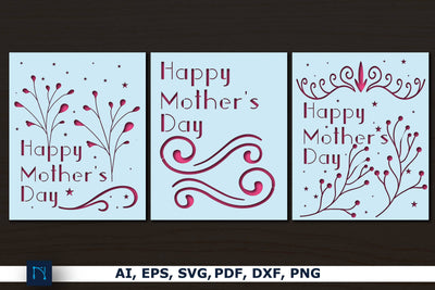 Happy Mother’s Day Card Cover bundle SVG SVG MD JOYNAL ABDIN 