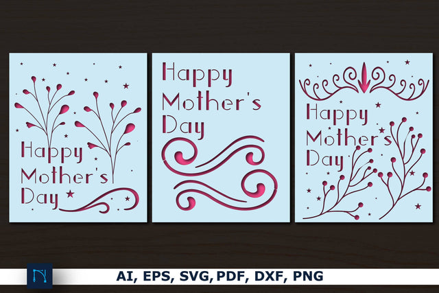 Happy Mother’s Day Card Cover bundle SVG SVG MD JOYNAL ABDIN 