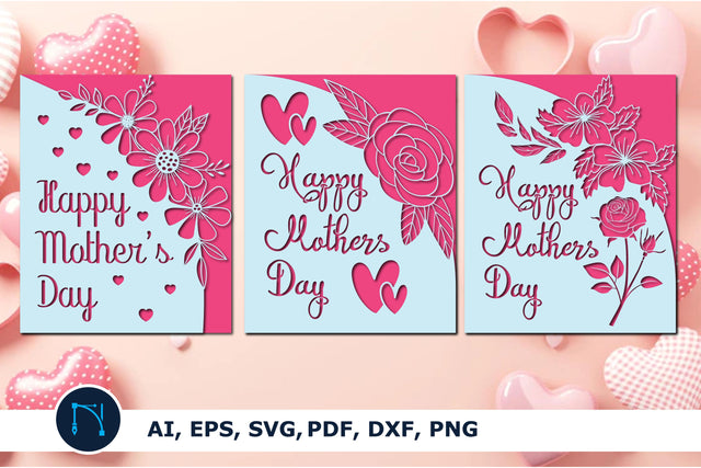 Happy Mother’s Day Card Cover bundle SVG SVG MD JOYNAL ABDIN 