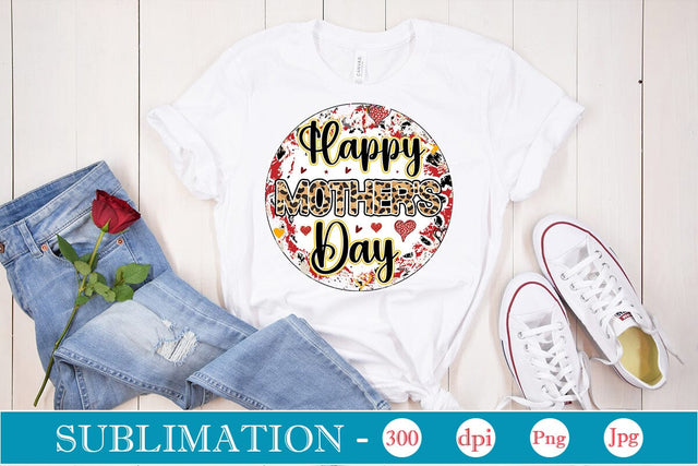 Happy Mother's Day Sublimation SVGs,Quotes and Sayings,Food & Drink,On Sale, Print & Cut Sublimation DesignPlante 503 