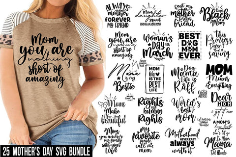 Happy Mother's Day SVG Bundle, Mother's day SVG orpitasn 