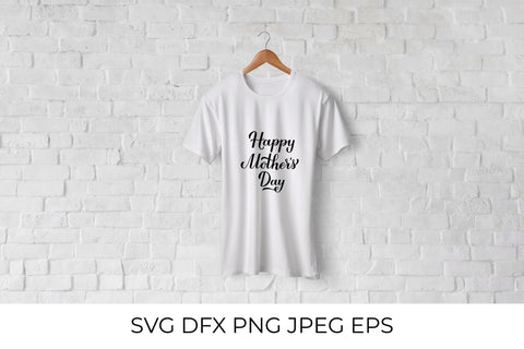Happy Mothers Day SVG calligraphy hand lettering SVG LaBelezoka 