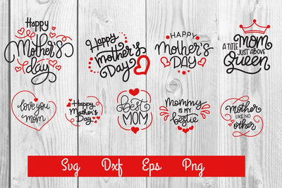 Happy Mother's Day Svg cut file SVG dadan_pm 