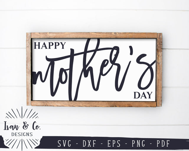 Happy Mother's Day SVG Files | Mother's Day Svg | Best Mom Svg | Commercial Use | Digital Cut Files (1147311828) SVG Ivan & Co. Designs 