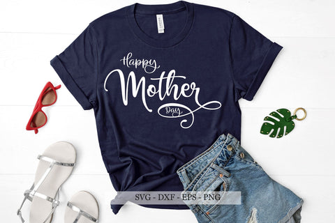 Happy Mother's Day SVG, Mom Shirt svg, Mother's Day Gift SVG Chamsae Studio 
