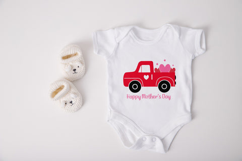 Happy Mother's Day with Beautiful Car svg SVG SmmrDesign 