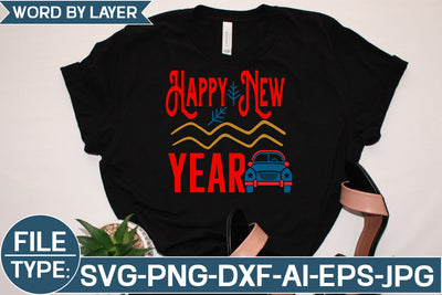 Happy New Year 2022 SVG Cut File SVG Studio Innate 