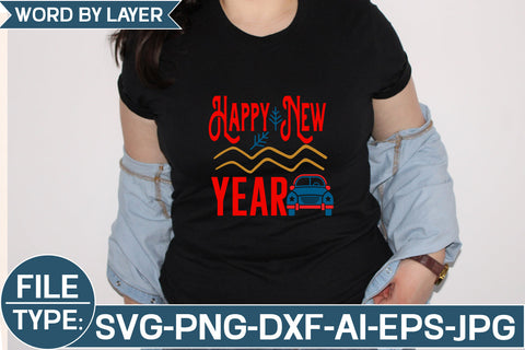 Happy New Year 2022 SVG Cut File SVG Studio Innate 