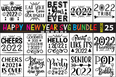 Happy New Year 2022 SVG orpitasn 