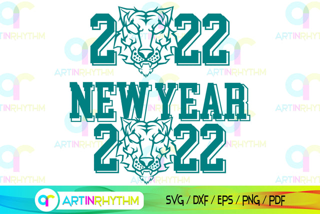 Happy new year 2022 svg SVG Artinrhythm shop 