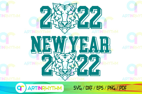 Happy new year 2022 svg SVG Artinrhythm shop 