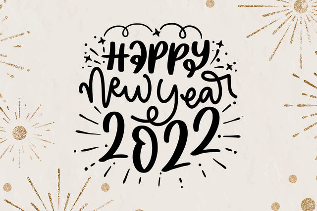 Happy New Year 2022 SVG SVG dapiyupi store 