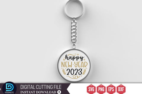 Happy new year 2023 1 SVG SVG DESIGNISTIC 