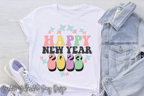 Happy New Year 2023 Sublimation Creativeart88 
