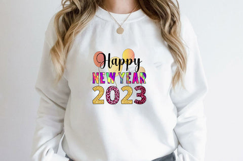 Happy new year 2023 Sublimation SVGArt 
