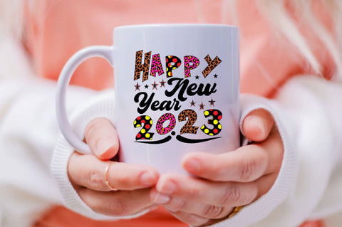 Happy new year 2023 Sublimation SVGArt 