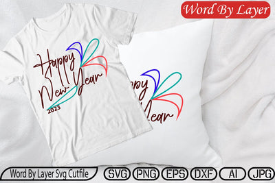 happy new year 2023 SVG BB Type Studios 