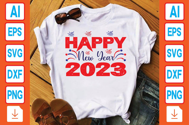 Happy New Year 2023 SVG Craftlabsvg24 