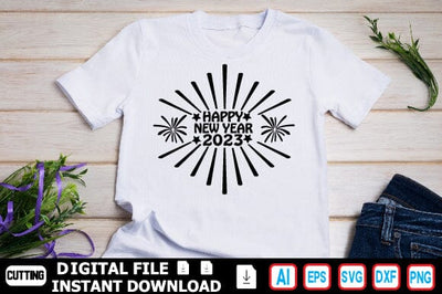 Happy New Year 2023 SVG Craftlabsvg24 