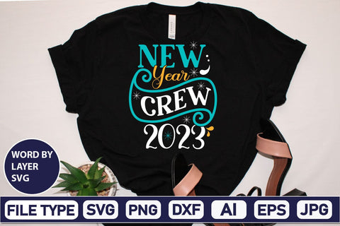 Happy New Year 2023 SVG Cut File SVG DesignPlante 503 