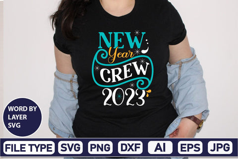 Happy New Year 2023 SVG Cut File SVG DesignPlante 503 