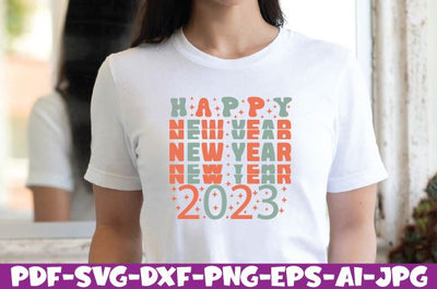happy new year 2023 SVG farhad farhad 