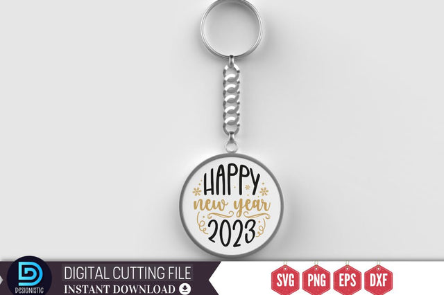 Happy new year 2023 SVG SVG DESIGNISTIC 