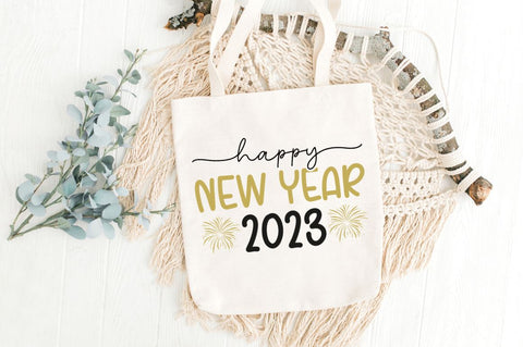 Happy new year 2023 SVG SVG DESIGNISTIC 
