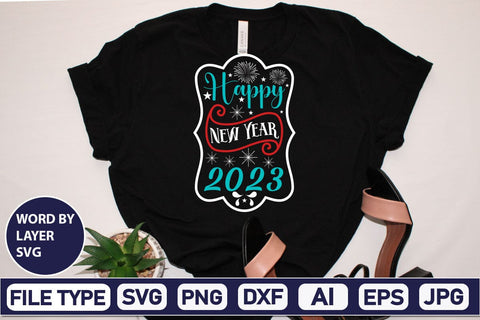 Happy New Year 2023SVG Cut File SVG DesignPlante 503 
