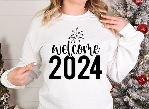 Happy New Year 2024 SVG Bundle SVG CraftingStudio 