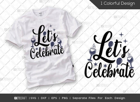 Happy New Year Bundle Vol-05 | My First New Year Svg | Let's Celebrate Svg | This Is My Year To Sparkle Svg | Best Year Ever Svg | Happy New Year Quote Design SVG ETC Craft 