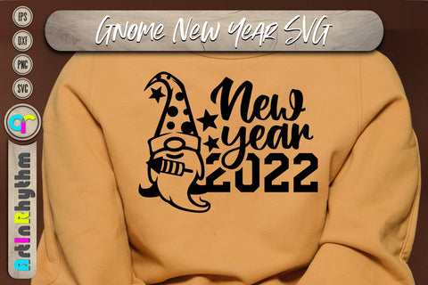 Happy New year gnome 2022 SVG Artinrhythm shop 