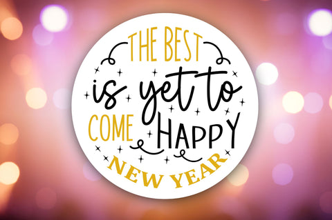 Happy New Year Keychain Svg Bundle SVG Regulrcrative 