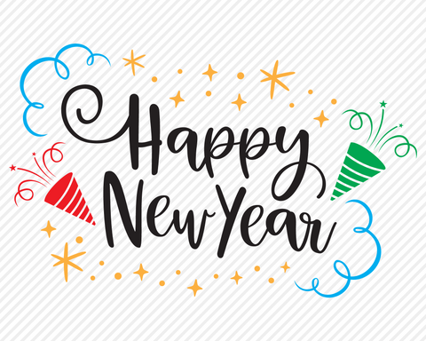 Happy New Year | New Years SVG SVG Texas Southern Cuts 