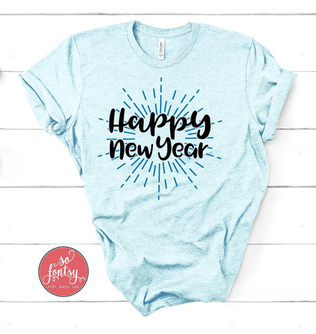 Happy New Year Starburst SVG SVG So Fontsy Design Shop 