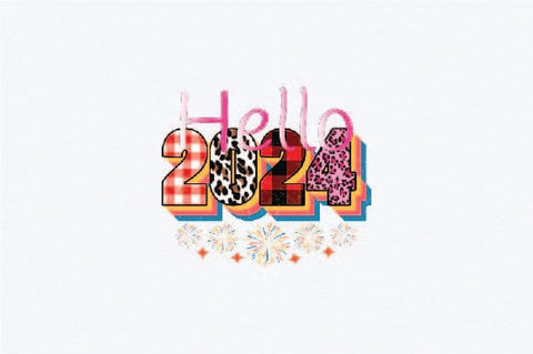 Happy New Year Sublimation Design Bundle Sublimation SVGArt 