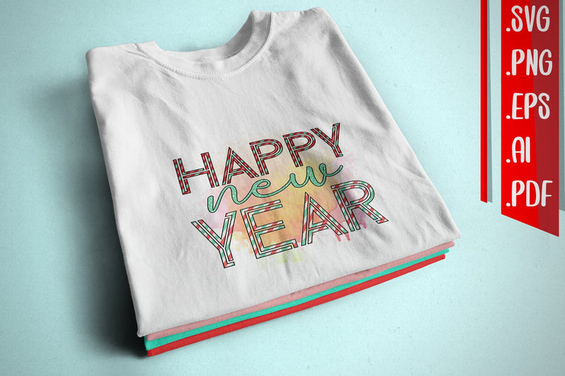 Happy New Year Sublimation PNG Files Sublimation zafrans studio 