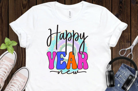 Happy New Year Sublimation Sublimation Creativeart88 