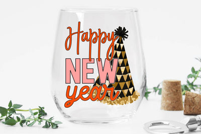 Happy New Year Sublimation Sublimation Creativeart88 