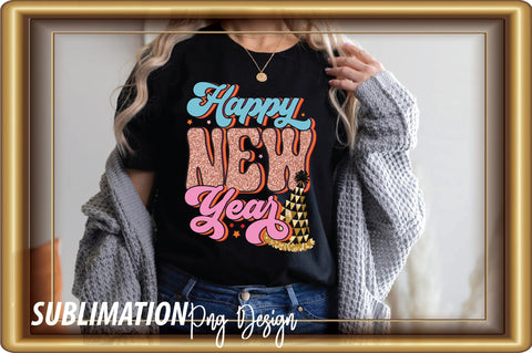 Happy New Year Sublimation Sublimation Creativeart88 
