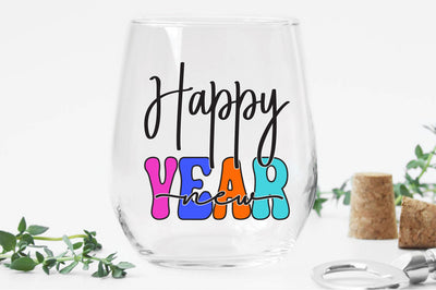 Happy New Year Sublimation Sublimation Creativeart88 