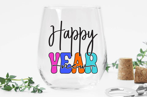 Happy New Year Sublimation Sublimation Creativeart88 