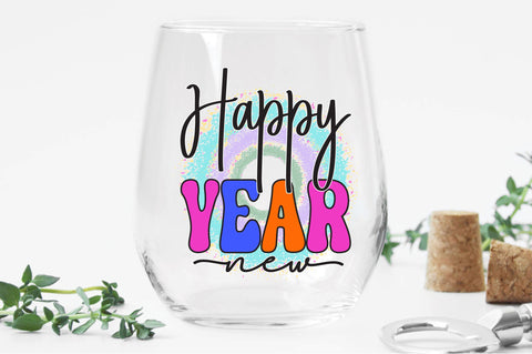 Happy New Year Sublimation Sublimation Creativeart88 